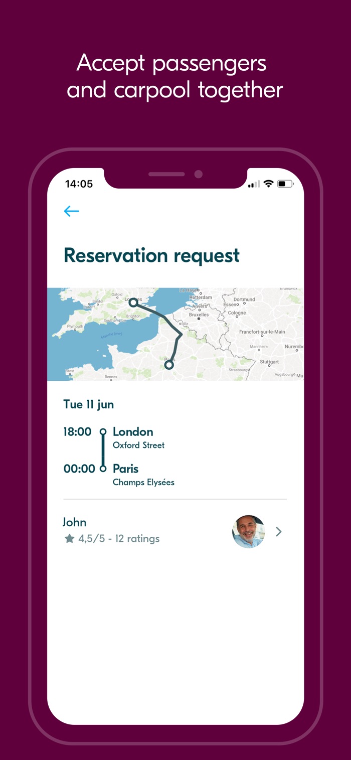 BlaBlaCar - app screenshot