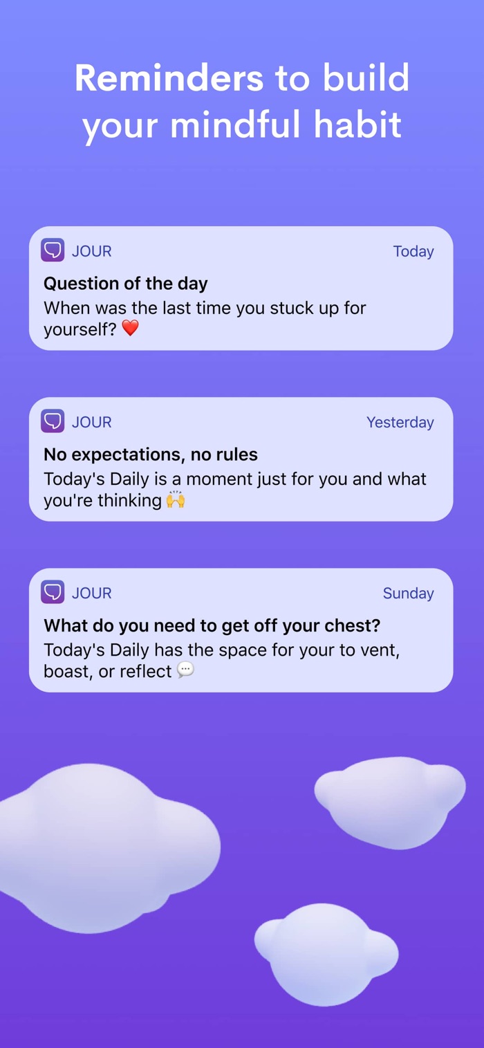 Jour - app screenshot