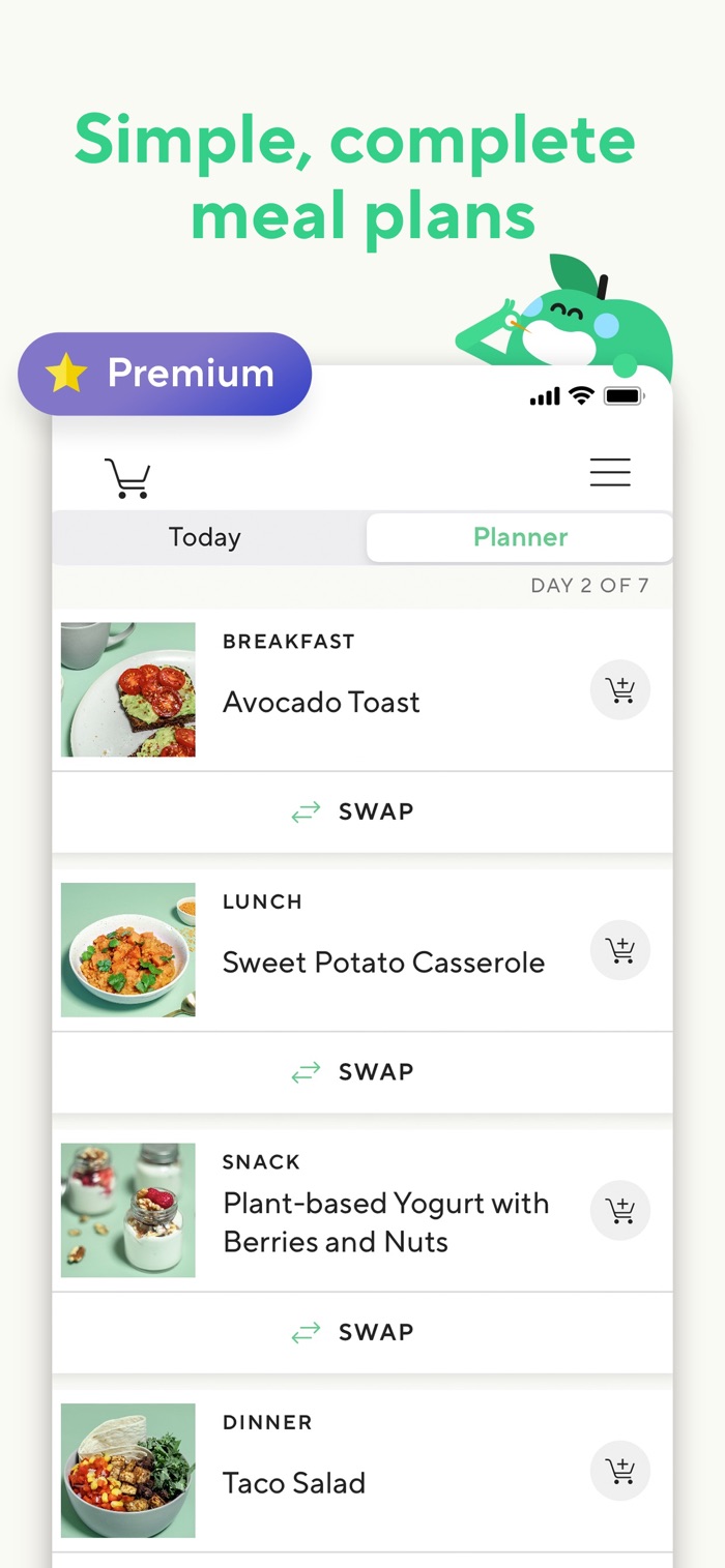 Lifesum - app screenshot